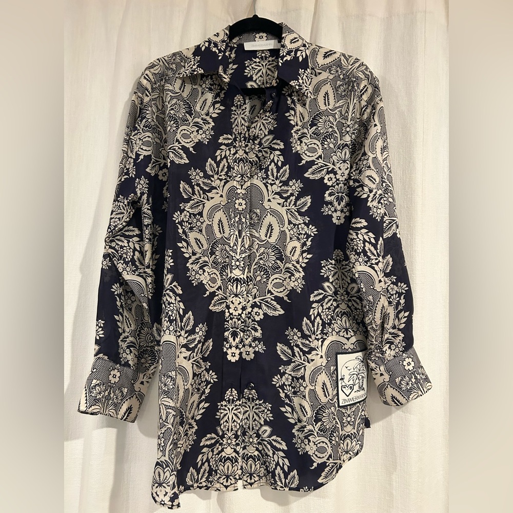 Zimmerman Silk Paisley Tunic
